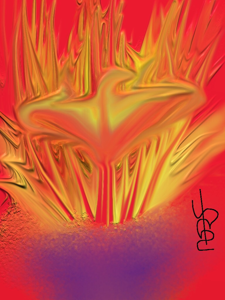 We Will Rise (His Glory Fills the Earth) Digital Art: 8x10: ARS ARS